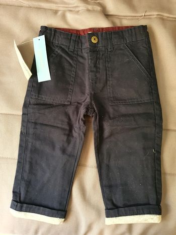 Pantalon marine kiabi neuf 18 mois