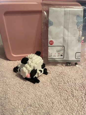 Panda brique de construction