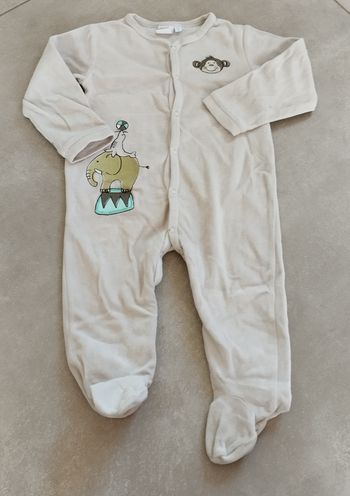 Pyjama mixte 18 mois mon coeur 