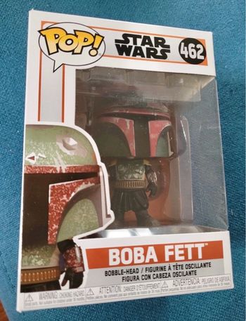 NEUF Figurine Funko Pop Star Wars soldat Mandalorian 462 Boba Fett