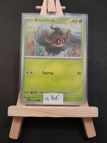 Carte Pokémon Brocélôme 11/197
