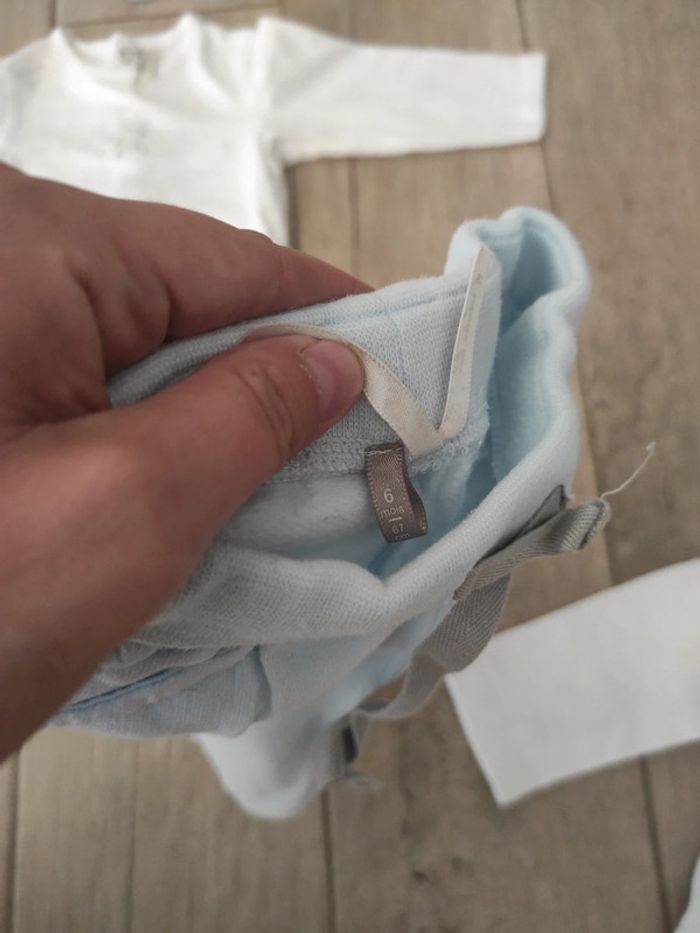 Ensemble lot 3 pièces mixte 6 mois - photo numéro 5