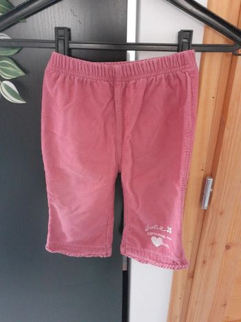 Pantalon fille 12 mois