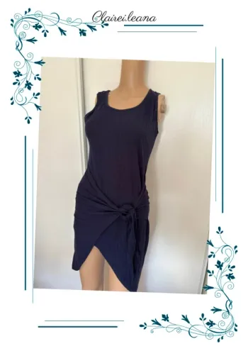 🛑robe bleu marine🛑T.36/38