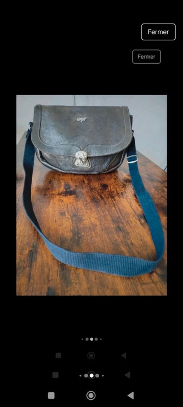 Sac à main bandoulière cuir Gil Holsters - photo numéro 3