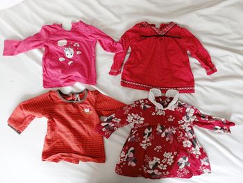 Tee shirt ML fille 6 mois 