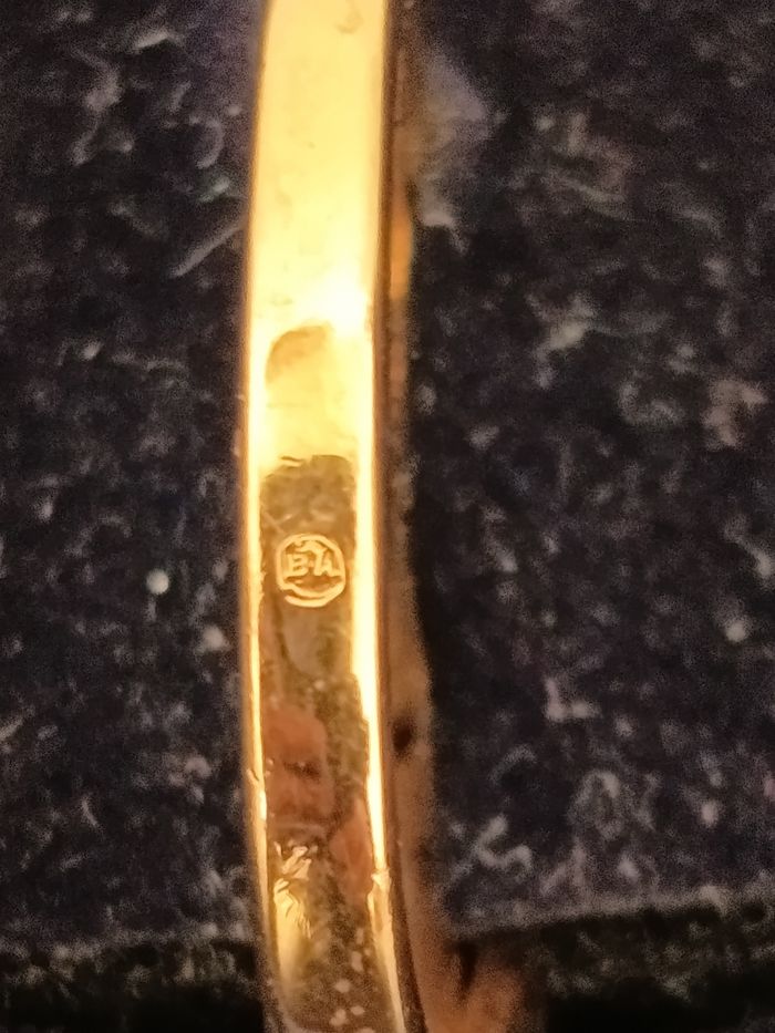 Bague plaqué or. - photo numéro 7