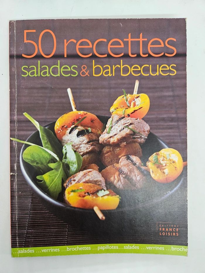 "50 recettes salades & barbecues"
France loisirs