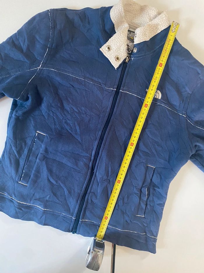 Veste blouson The North Face A5 suédine polaire sherpa bouclette daim moumoute soldout sold out - photo numéro 9