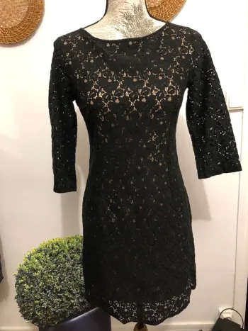 Robe chic noire Trucco