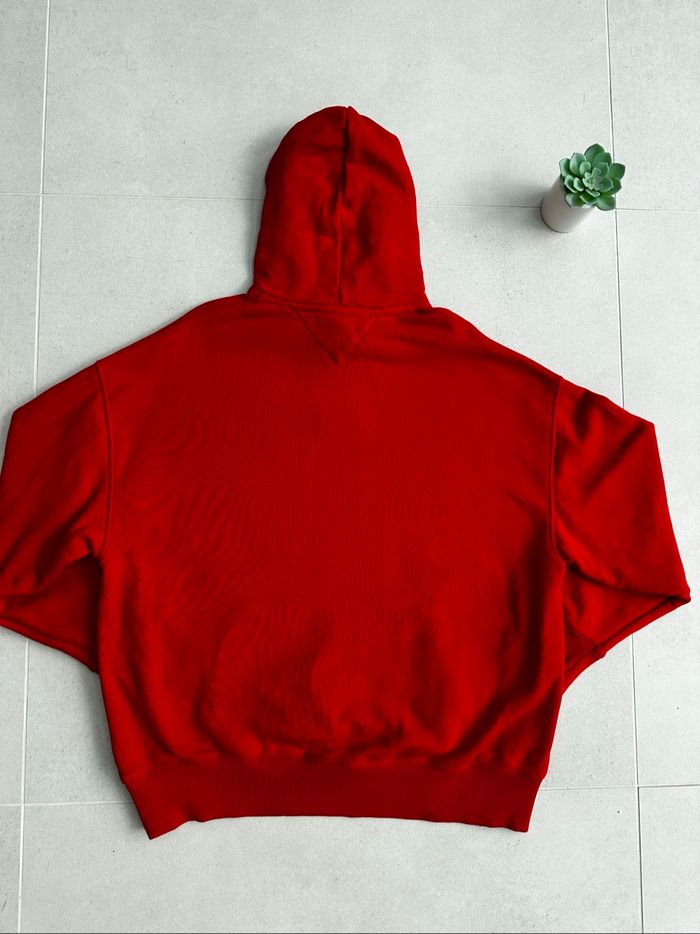 Sweat à capuche Tommy Hilfiger rouge - photo numéro 4