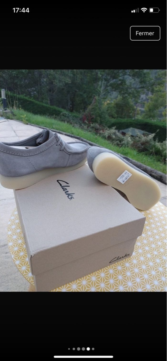 Derbys en nubuck Wallabee Evo Clark’s - photo numéro 5