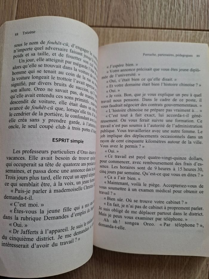 Roman Oreo de Fran Ross en bon état - photo numéro 3