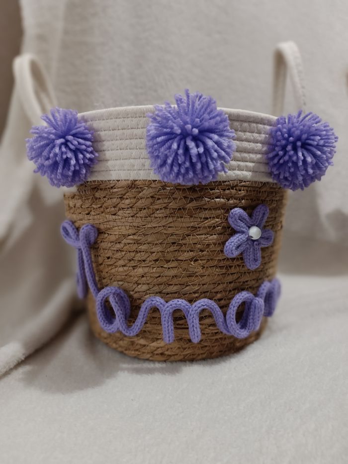 Panier fait main - photo numéro 2