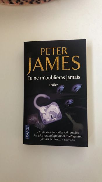 Livre peter james tu ne m’oublieras jamais thriller