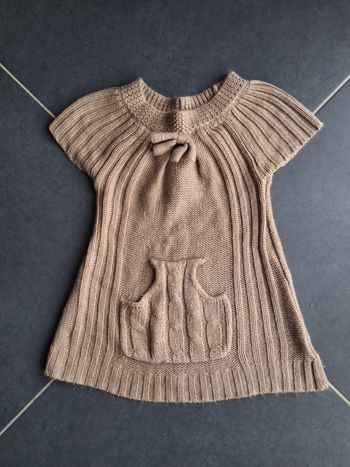 Tunique beige 8 ans