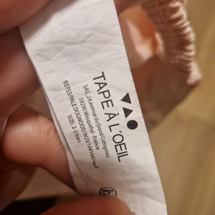 Casquette 2 3 ans tape a l œil fille - photo numéro 2