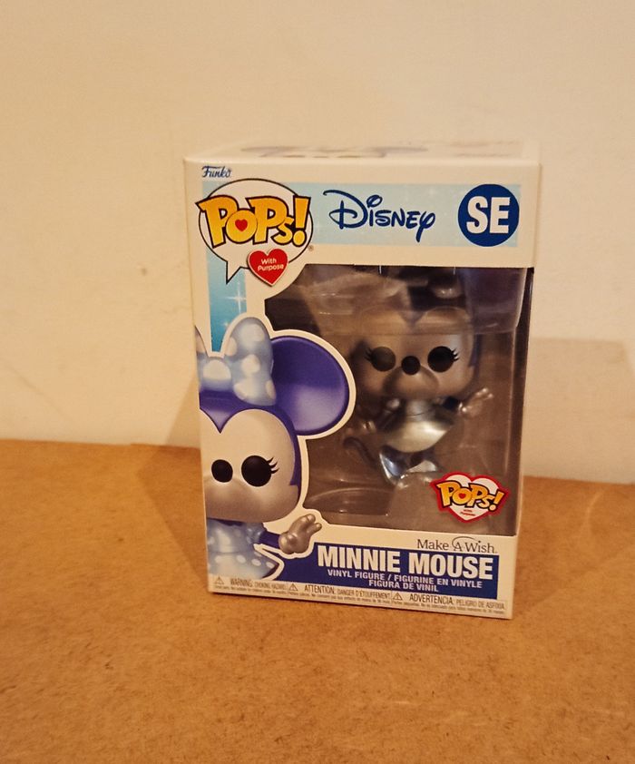 Funko Pop Disney - Make a wish - Minnie Mouse argentée
