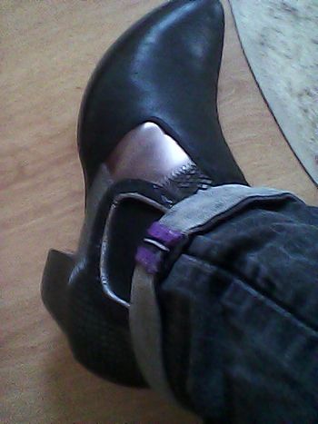 Boots cuir 'Atrai '