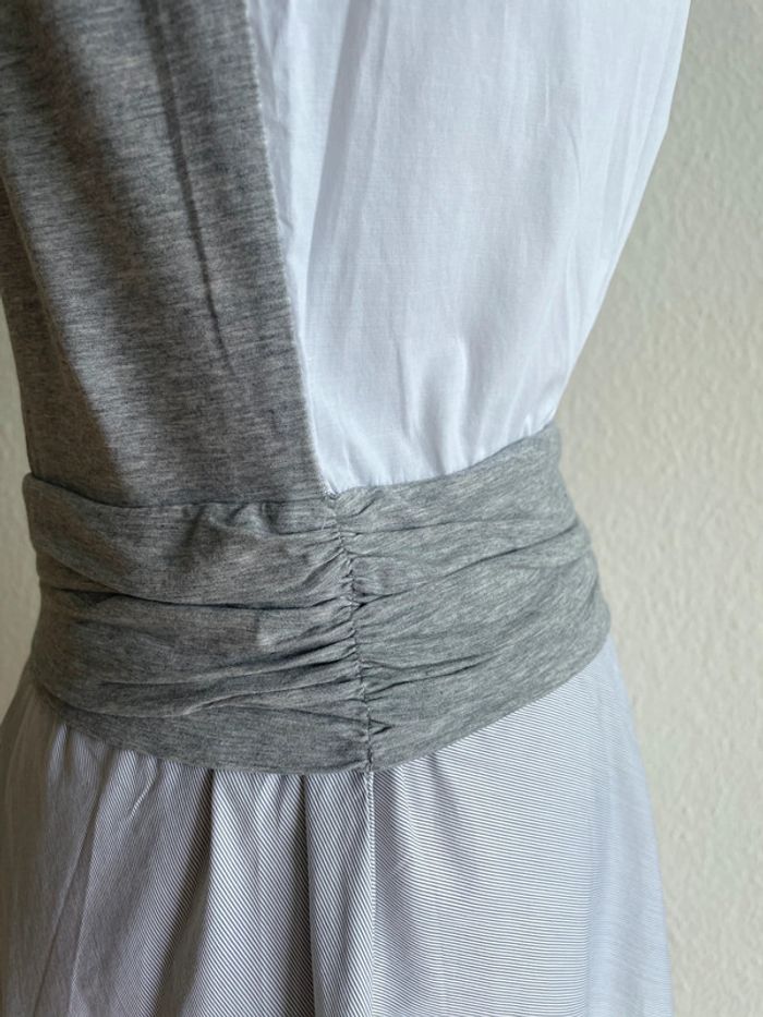 Robe trimatière grise Fabiana Filippi - photo numéro 5