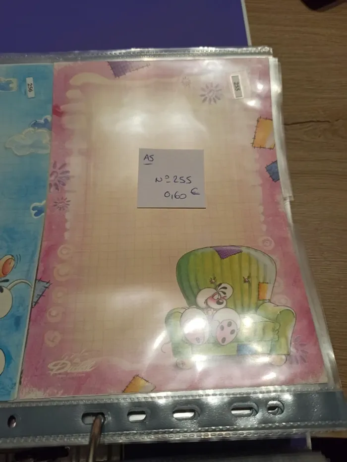 Feuille Diddl A5 255 0,60€