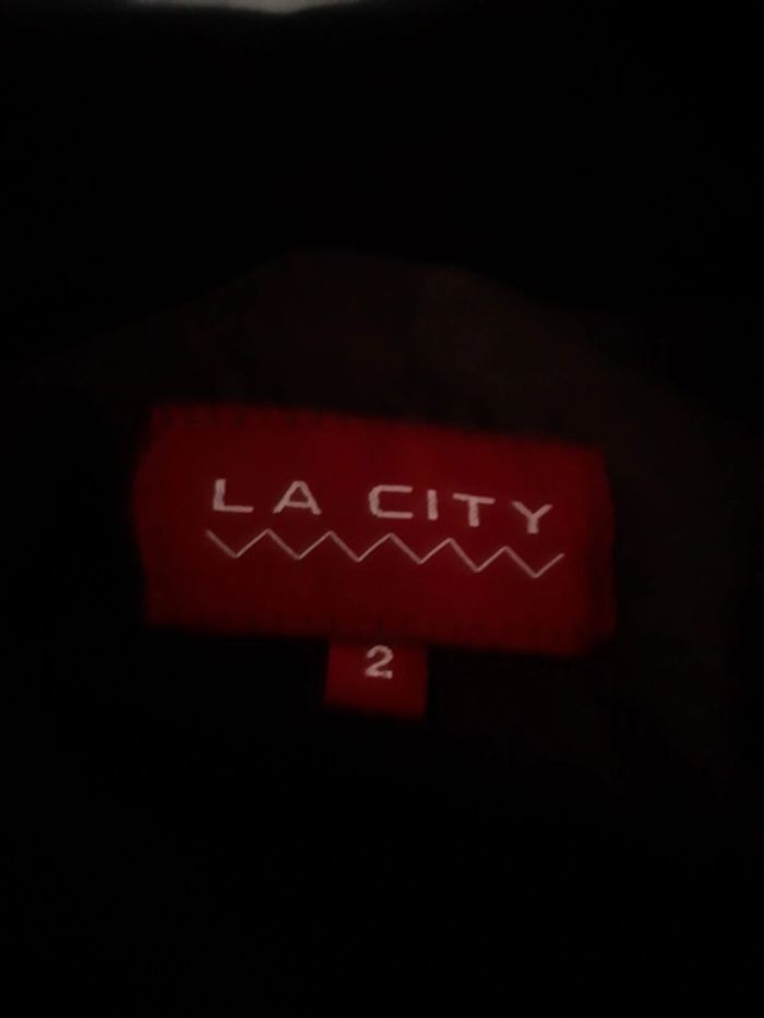 Manteau manches bouffantes La City taille 2 - photo numéro 5