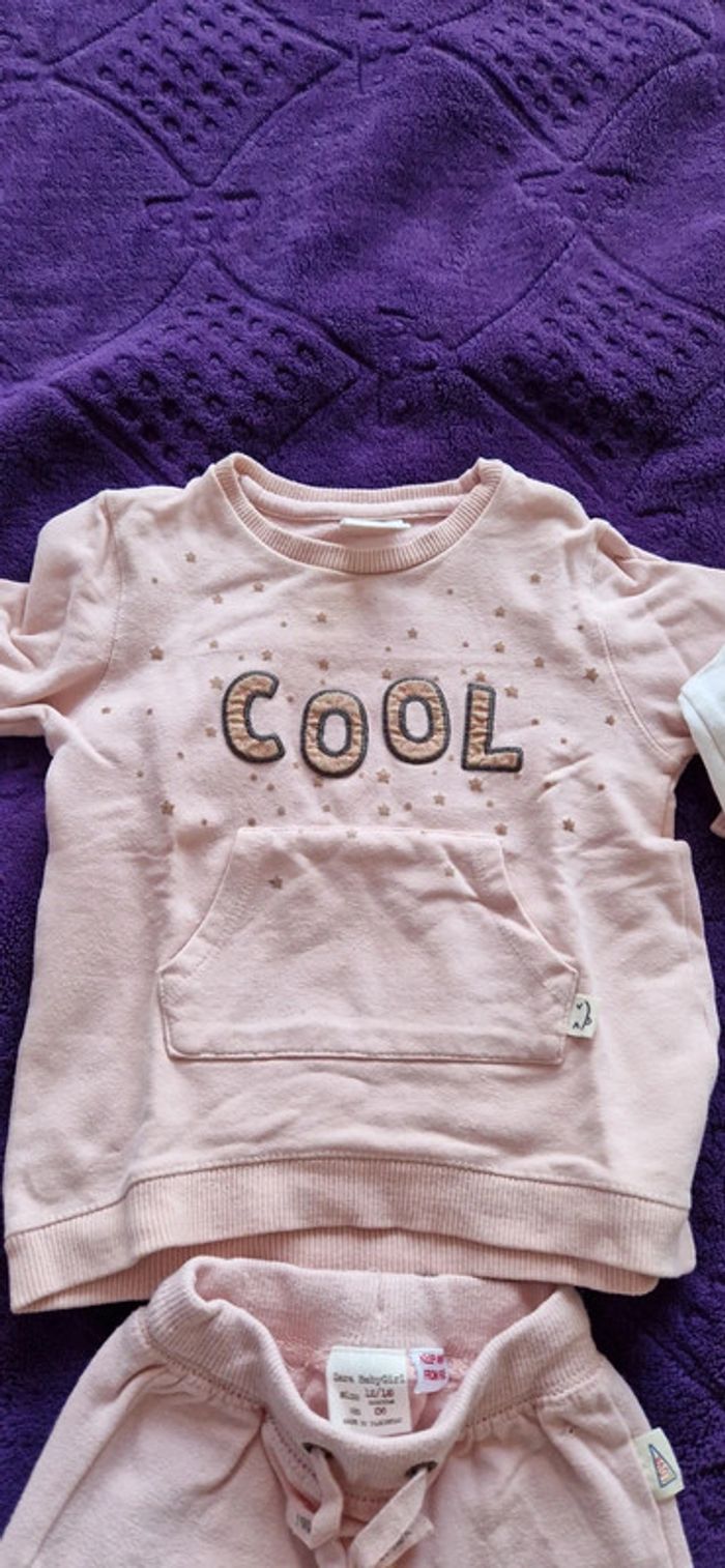 Lot de 2 tenues fille 12/18 mois Zara baby girl - photo numéro 5
