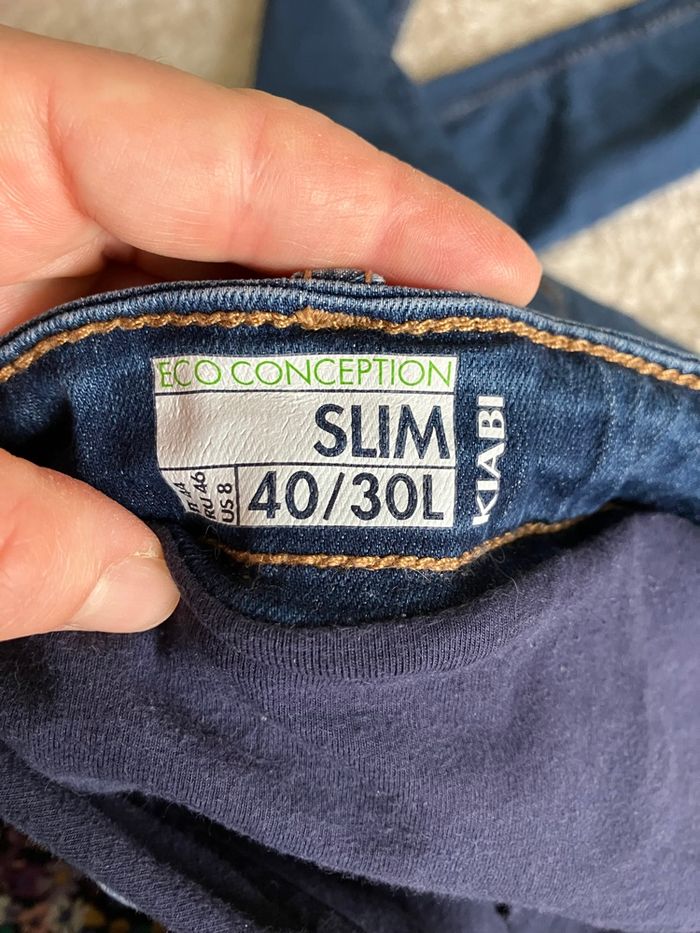 Jean slim grossesse maternité - photo numéro 2