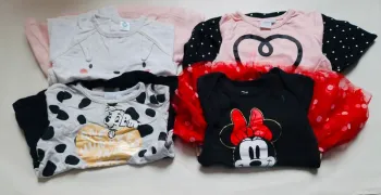 Lot 4 robes manches longues 9 mois