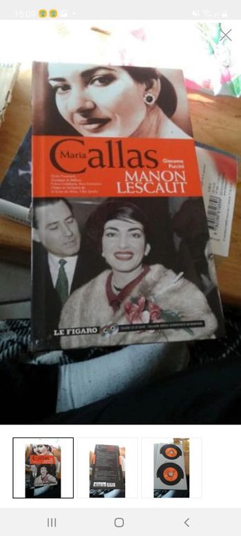 Cd album manon lescaud p