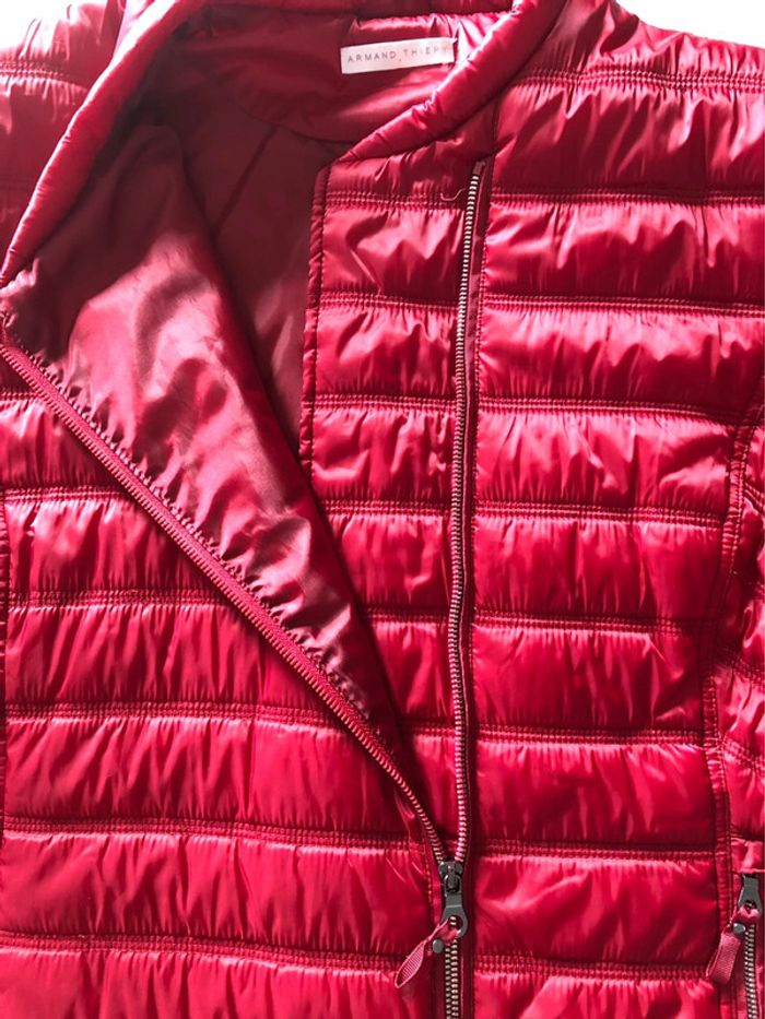 Blouson bordeaux « armand thiery » T5(48) porté 1 fois - photo numéro 8