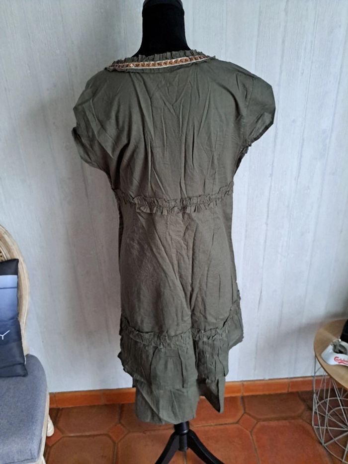 robe d'été kaki - photo numéro 7
