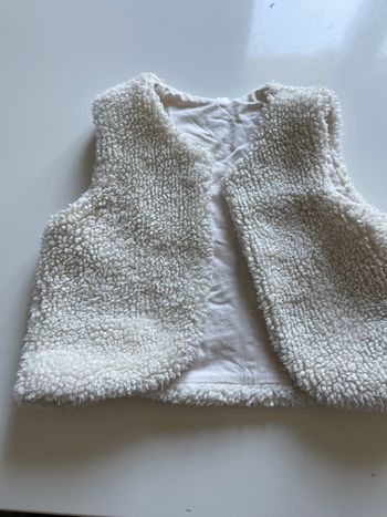 Gilet sans manche blanc