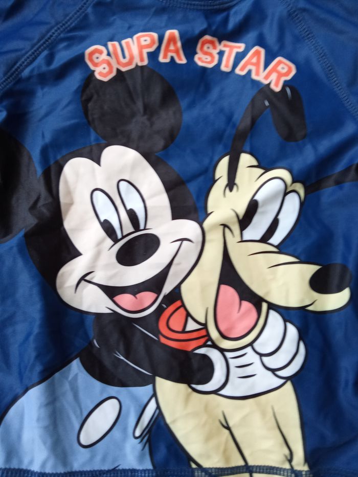 T-shirt de plage Mickey et Pluto - photo numéro 4