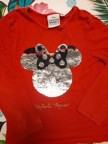 Haut manche longues disney 6 ans