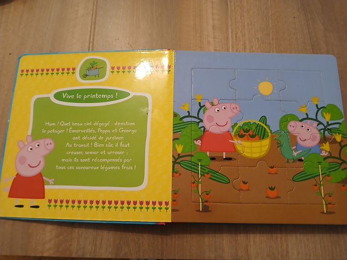 Livre puzzle peppa pig - photo numéro 3