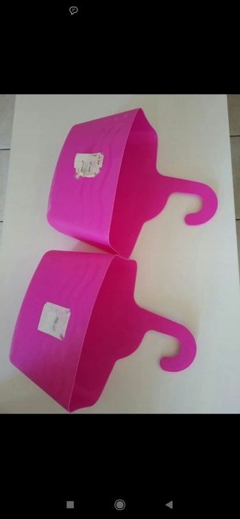 Lot de 2  paniers    de rangement pour salle de bain