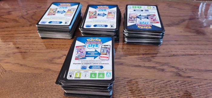 Lot de 385 code online pokémon