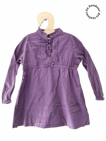 3 ans robe manches longues