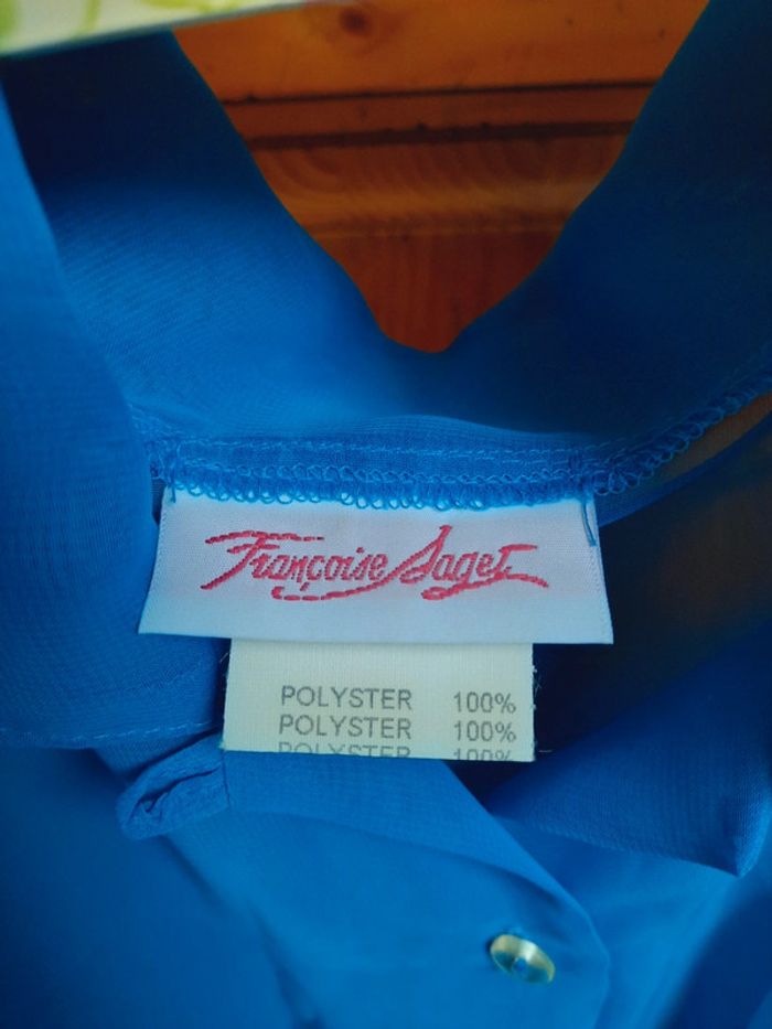 Blouse Françoise Saget transparente 46/48 - photo numéro 5