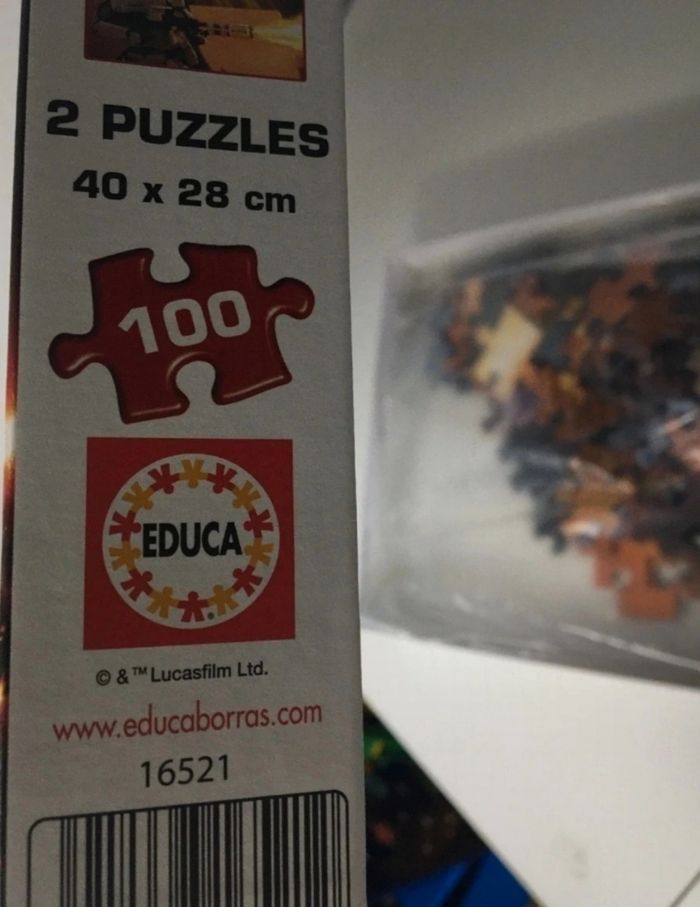2 puzzles 100 pièces Star Wars - photo numéro 3