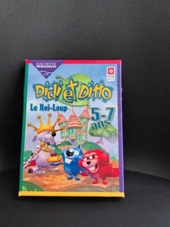 Didi et ditto le roi loup 5 7 ans kutoba kids hachette multimédia cd rom pc et mac