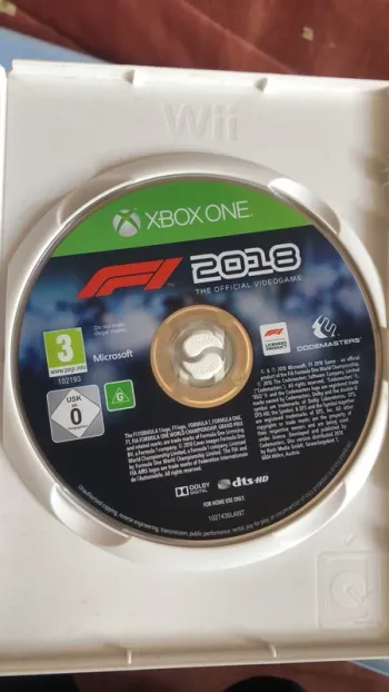 Jeux Xbox one 2018 thé official vidéo game FI