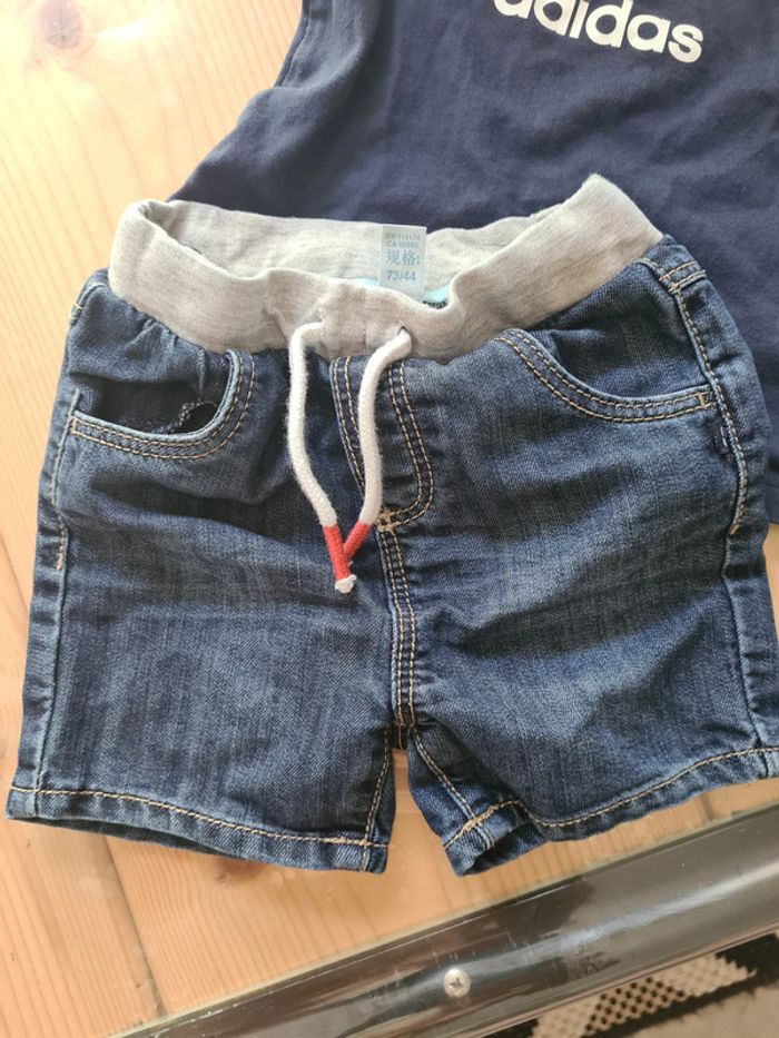 ensemble short + t-shirt 12M - photo numéro 2