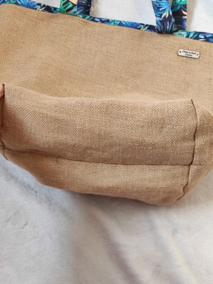 Sac en toile et tissu - photo numéro 4