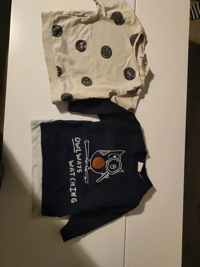 Lot Zara boy pull 12 18 mois