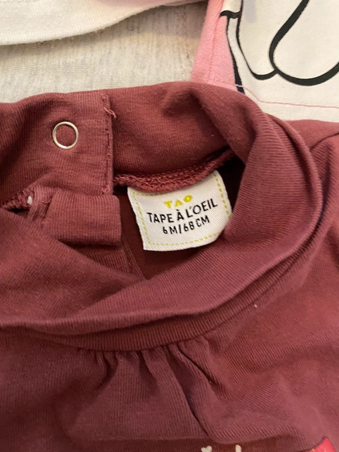 Lot de 23 t-shirt à manches longues 6 mois - photo numéro 13