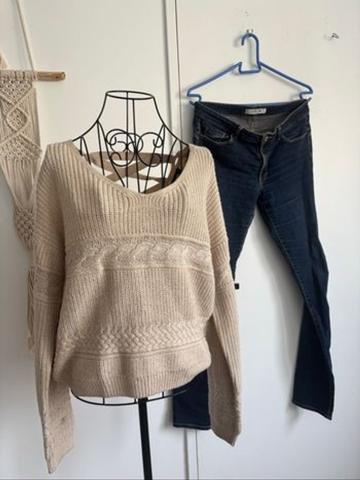Lot / ensemble Pull et pantalon taille M - photo numéro 3