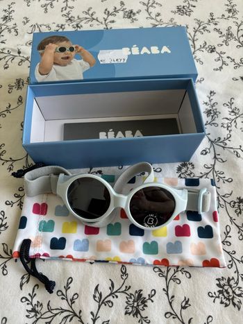 Lunettes de soleil bébé BEABA neuve bleue 