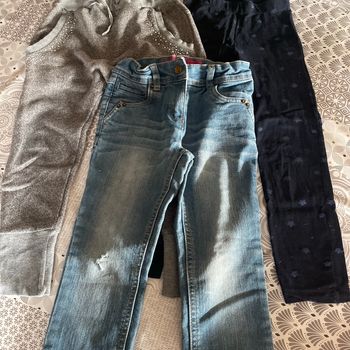 Lot pantalon fille